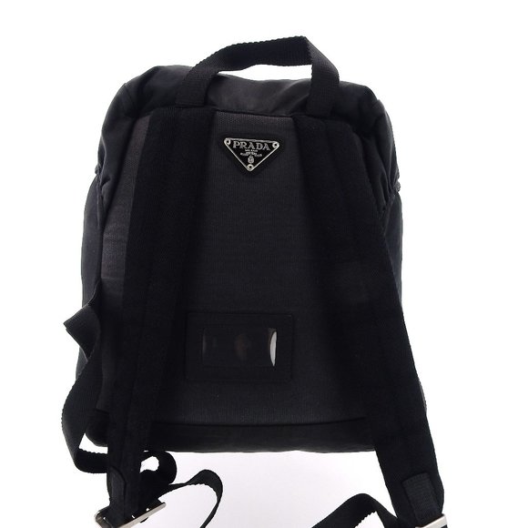 PRADA Nylon Black Drawstring Backpack Italy - Picture 4 of 9